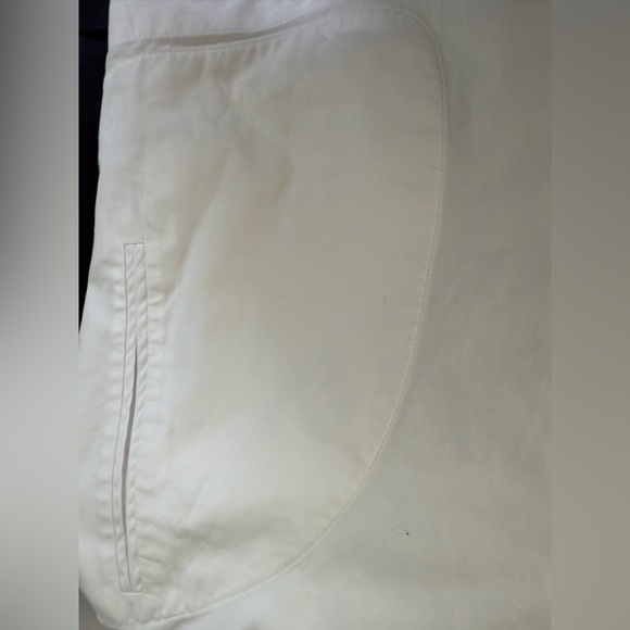 Lafayette 148 White Long Sleeve Tunic Top with Pockets-Size 8 - Picture 7 of 12